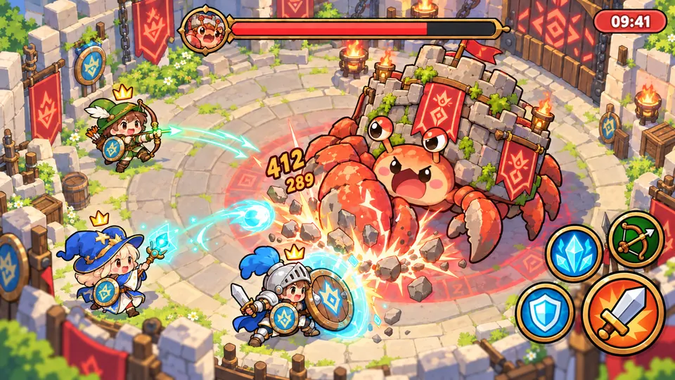 Shieldfall — ห้องบอสปู